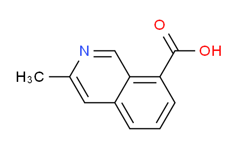 CAS No. 1416713-32-0, 3-甲基异喹啉-8-羧酸