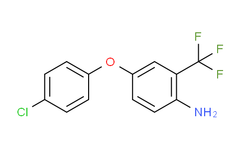 74159-77-6 | 4-(4-chlorophenoxy)-2-(trifluoromethyl)benzenamine