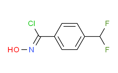 596095-16-8 | 4-(difluoromethyl)-N-hydroxybenzimidoyl chloride