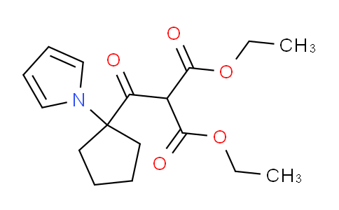 DY825110 | 2231674-58-9 | diethyl 2-(1-(1H-pyrrol-1-yl)cyclopentanecarbonyl)malonate