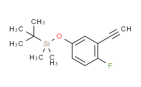 DY825122 | 2187435-17-0 | (3-ethynyl-4-fluorophenoxy)(tert-butyl)dimethylsilane