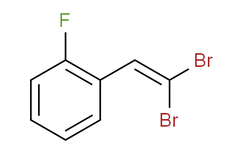 401514-42-9 | 1-(2,2-Dibromovinyl)-2-fluorobenzene