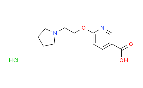 DY825208 | 1281996-87-9 | 6-(2-(pyrrolidin-1-yl)ethoxy)pyridine-3-carboxylic acid hydrochloride