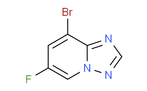 MC825267 | 2092062-74-1 | 8-bromo-6-fluoro-[1,2,4]triazolo[1,5-a]pyridine