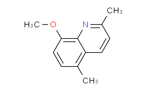 CAS No. 87927-05-7, 8-methoxy-2,5-dimethylquinoline