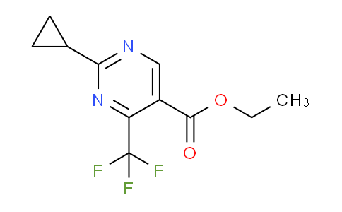 874781-11-0 | ethyl 2-cyclopropyl-4-(trifluoromethyl)pyrimidine-5-carboxylate