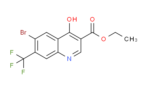 1065102-42-2 | ethyl 6-bromo-4-hydroxy-7-(trifluoromethyl)quinoline-3-carboxylate