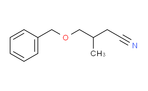 64809-18-3 | 4-(benzyloxy)-3-methylbutanenitrile