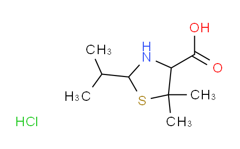 MC825337 | 13385-66-5 | 2-Isopropyl-5,5-DimethylThiazolidine-4-Carboxylic Acid Hcl