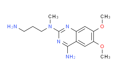 CAS No. 81403-69-2, N2-(3-aminopropyl)-6,7-dimethoxy-N2-methyl-2,4-quinazolinediamine