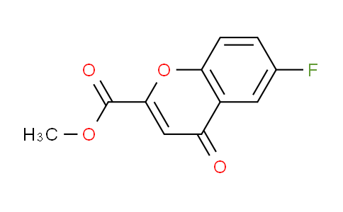 CAS No. 116543-91-0, methyl-6-fluoro-4-oxo-4H-benzopyran-2-carboxylate