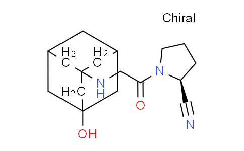 CAS No. 1044676-63-2, (2S)-1-(2-((3-hydroxyadamantan-1- yl)amino)acetyl)pyrrolidine-2-carbonitrile