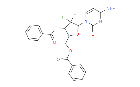 DY825390 | 1155863-81-2 | 5-(4-amino-2-oxopyrimidin-1(2H)-yl)-2- ((benzoyloxy)methyl)-4,4- difluorotetrahydrofuran-3-yl benzoate