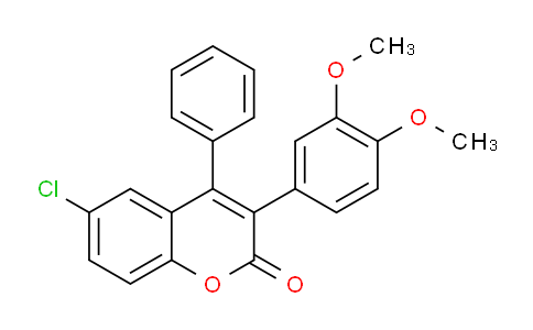 720674-75-9 | 6-Chloro-3(3',4'-dimethoxyphenyl)-4-phenylcoumarin