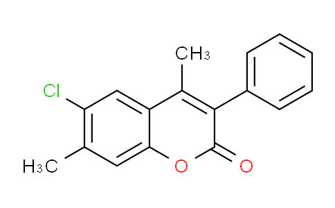 262590-93-2 | 6-Chloro-4,7-dimethyl-3-phenylcoumarin