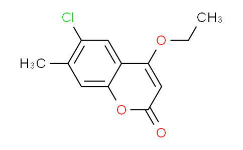 720674-90-8 | 6-Chloro-4-ethoxy-7-methylcoumarin