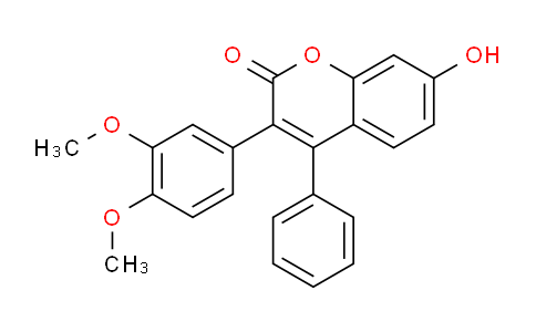 720674-20-4 | 3(3',4'-Dimethoxyphenyl)-7-hydroxy-4-phenylcoumarin