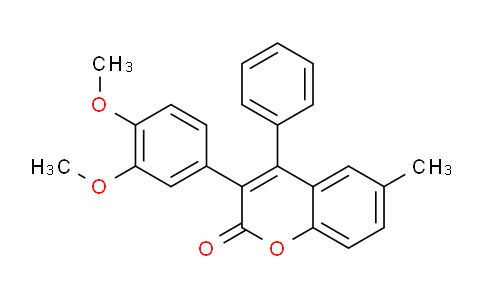 720675-47-8 | 3(3',4'-Dimethoxyphenyl)-6-methyl-4-phenylcoumarin