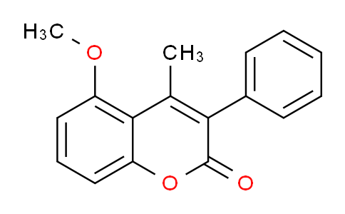 54212-65-6 | 5-Methoxy-4-methyl-3-phenylcoumarin