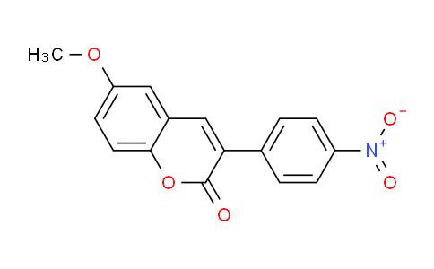 CAS No. 14206-33-8, 6-Methoxy-3(4’-nitrophenyl)coumarin