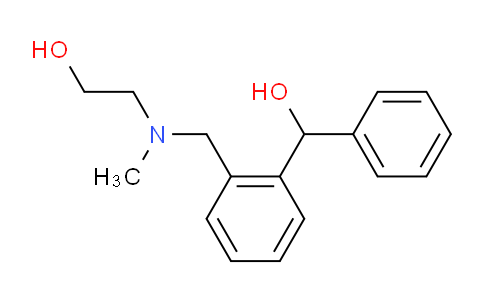 60725-36-2 | 2-((2-(Hydroxy (Phenyl) Methyl) Benzyl) (Methyl) Amino) Ethanol