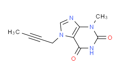 586408-08-4 | 7-(but-2-yn-1-yl)-3-methyl-1H-purine-2,6(3H,7H)-dione