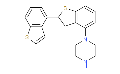 DY826544 | 1420987-85-4 | 1-(2,3-dihydro-[2,4'-bibenzo[b]thiophen]-4-yl)piperazine