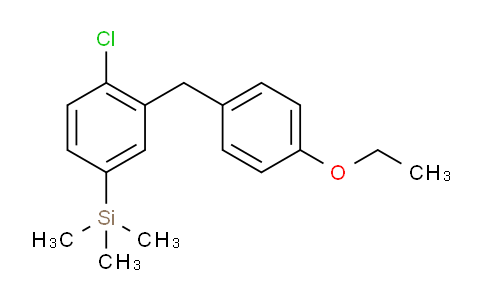 DY826662 | 2133407-73-3 | (4-Chloro-3-(4-ethoxybenzyl)phenyl)trimethylsilane