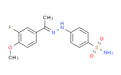 1798429-38-5 | 4[N’-[1-[3-Fluoro-4-methoxy-phenyl)-ethylidene]hydrazino}benzenesulfonamide