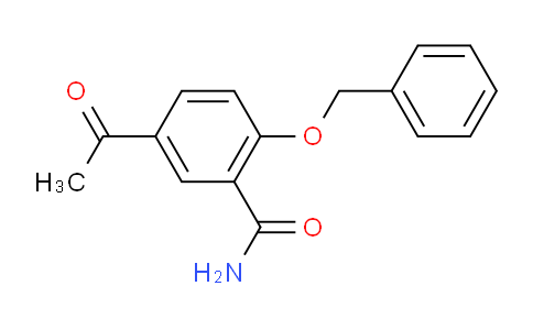 75637-30-8 | 5-Acetyl-2-(phenylmethoxy)benzamide