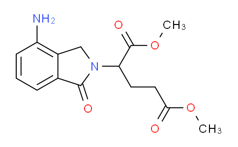 DY826911 | 1198299-50-1 | dimethyl 2-(4-amino-1-oxoisoindolin-2-yl)pentanedioate