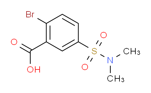 MC827356 | 3285-51-6 | 2-bromo-5-[(dimethylamino)sulfonyl]benzoic acid