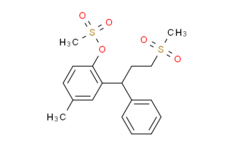 MC827375 | 894773-86-5 | 2-(3-methansulfonyl-1-phenylpropyl)-4-methylphenyl methansulfonate
