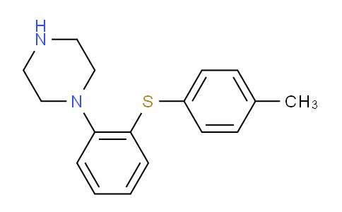 DY827424 | 508233-82-7 | 1-(2-(p-tolylthio)phenyl)piperazine