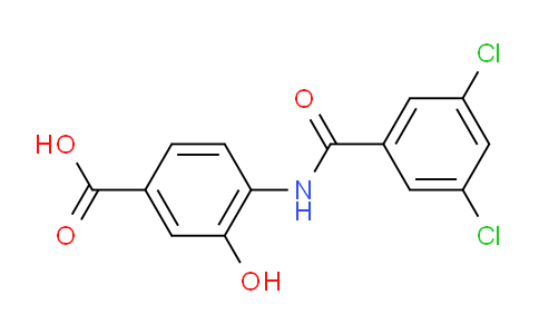 1184581-58-5 | 4-[(3,5-dichlorobenzoyl)amino]-3-hydroxyBenzoic acid