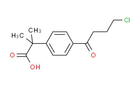 MC827680 | 169280-21-1 | 2-[4-(4-Chlorobutanoyl)phenyl]-2-methylpropanoic acid (Fexofenadine Int.)