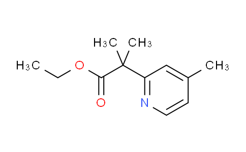 DY827989 | 1396893-45-0 | Ethyl 2-Methyl-2-(4-methylpyridin-2yl)propionate