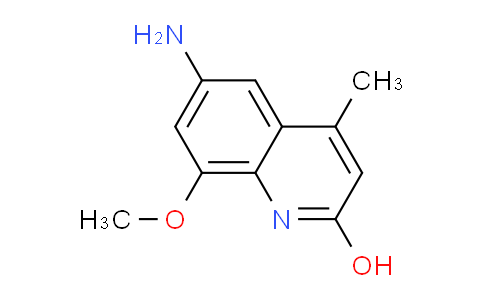 DY828007 | 100060-30-8 | 6-AMINO-8-METHOXY-4-METHYLQUINOLIN-2-OL