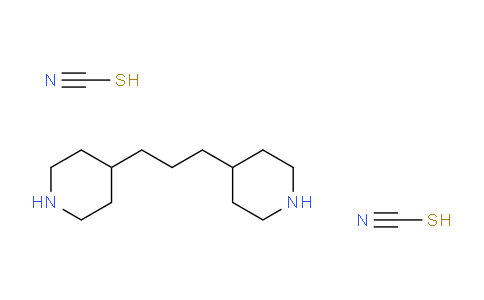 CAS No. 70644-48-3, Thiocyanic acid, compd. with 4,4'-(1,3-propanediyl)bis(piperidine) (2:1)