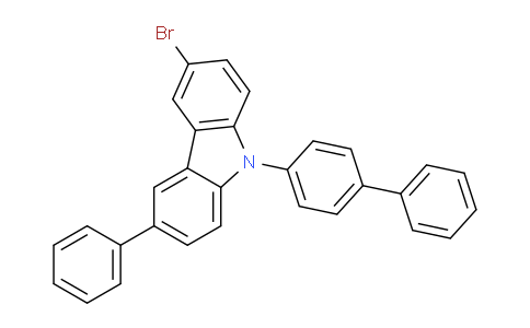 DY828242 | 1221238-03-4 | 9-[1,1'-Biphenyl]-4-YL-3-bromo-6-phenyl-9H-carbazole