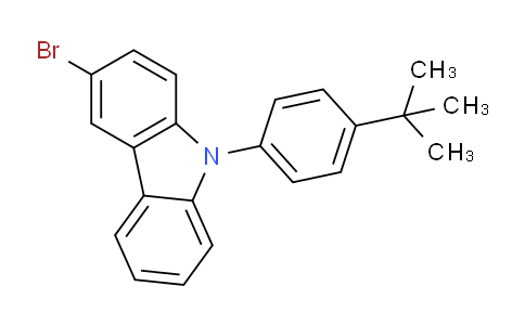 DY828243 | 1133057-82-5 | 3-Bromo-9-[4-(1,1-dimethylethyl)phenyl]-9H-carbazole