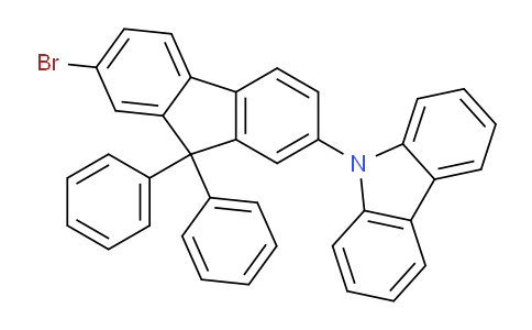 DY828249 | 1464824-90-5 | 9H-Carbazole, 9-(7-bromo-9,9-diphenyl-9H-fluoren-2-YL)-