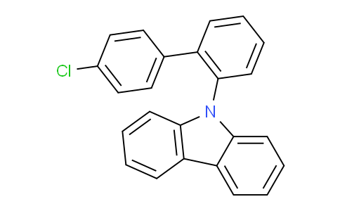 CAS No. 2098811-14-2, 9-(4'-Chloro[1,1'-biphenyl]-2-YL)-9H-carbazole