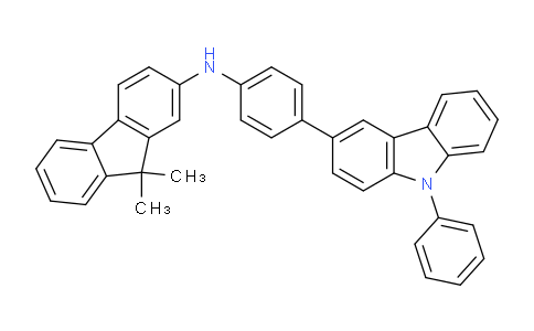 MC828284 | 1354653-33-0 | 9,9-Dimethyl-N-[4-(9-phenyl-9H-carbazole-3-YL)phenyl]-9H-fluoren-2-amine