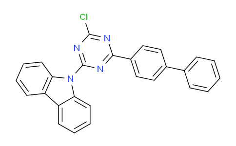 MC828285 | 2389177-31-3 | 9-(4-Biphenyl-4-YL-6-chloro-[1,3,5]triazin-2-YL)-9H-carbazole