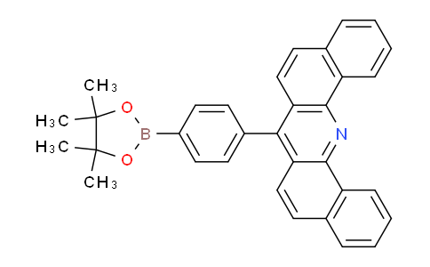 1441062-49-2 | Dibenz[C,h]acridine, 7-[4-(4,4,5,5-tetramethyl-1,3,2-dioxaborolan-2-YL)​phenyl]-