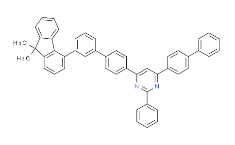 MC828375 | 1955546-40-3 | 4-(4-联苯基)-6-[3-(9,9-二甲基芴-4-基)-4-联苯基]-2-苯基嘧啶