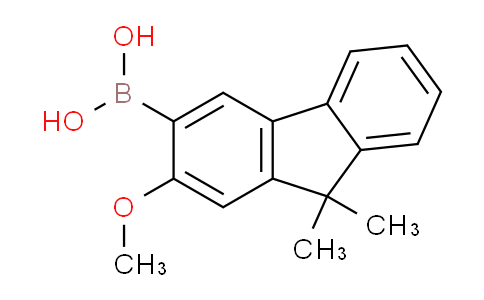 2177237-24-8 | B-(2-methoxy-9,9-dimethyl-9H-fluoren-3-YL)boronic acid