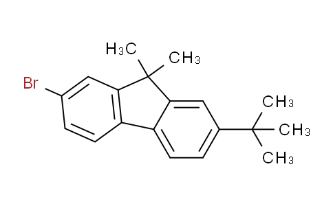 MC828420 | 1154752-78-9 | 2-Bromo-7-(1,1-dimethylethyl)-9,9-dimethyl-9H-fluorene