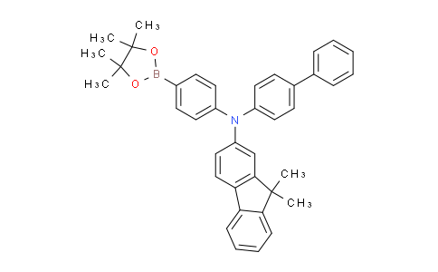 DY828427 | 1347758-80-8 | N-[1,1'-biphenyl]-4-YL-9,9-dimethyl-N-[4-(4,4,5,5-tetramethyl-1,3,2-dioxaborolan-2-YL)phenyl]-9H-fluoren-2-amine